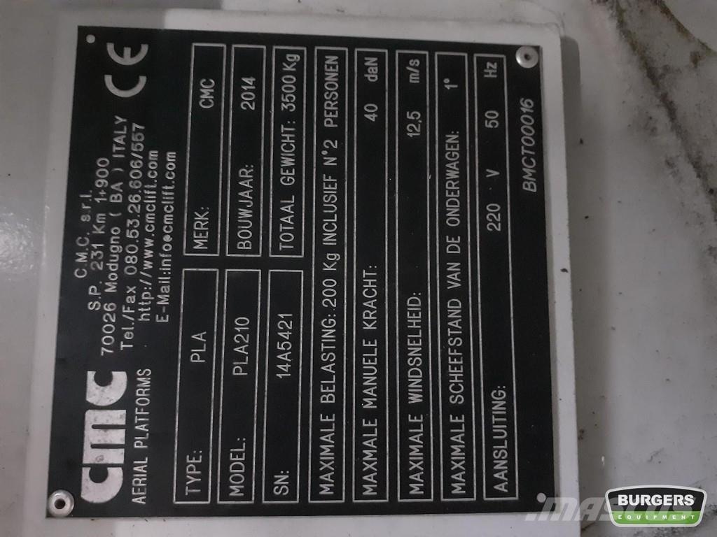 CMC PLA 210 Nacele cu brat telescopic