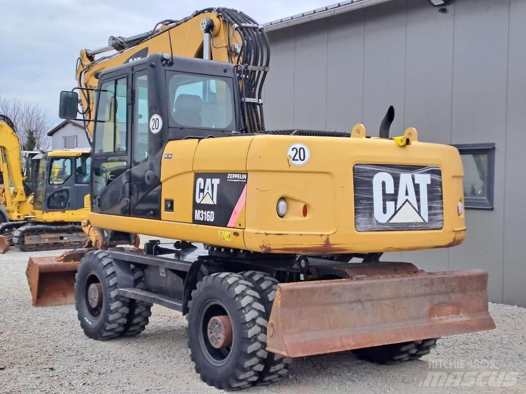 CAT M 316 D Excavatoare cu roti