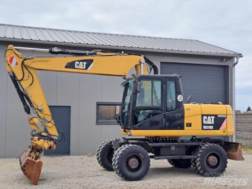 CAT M 316 D Excavatoare cu roti