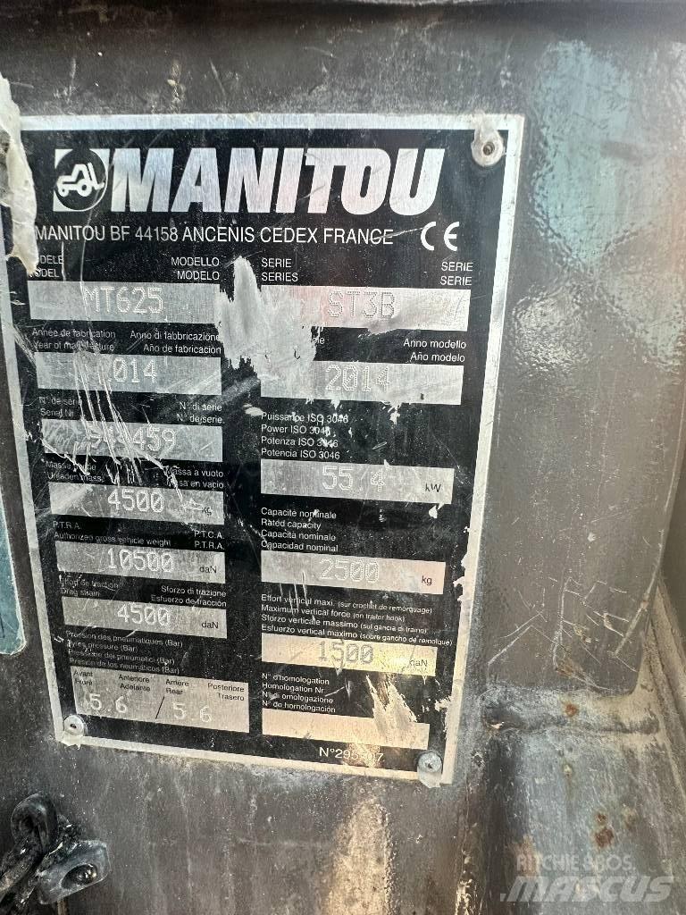 Manitou MT 625 Stivuitoare telescopice