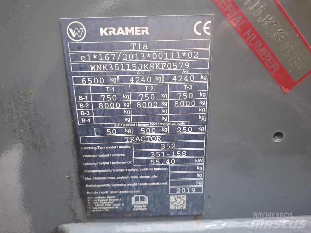 Kramer 8085 Incarcator pe pneuri