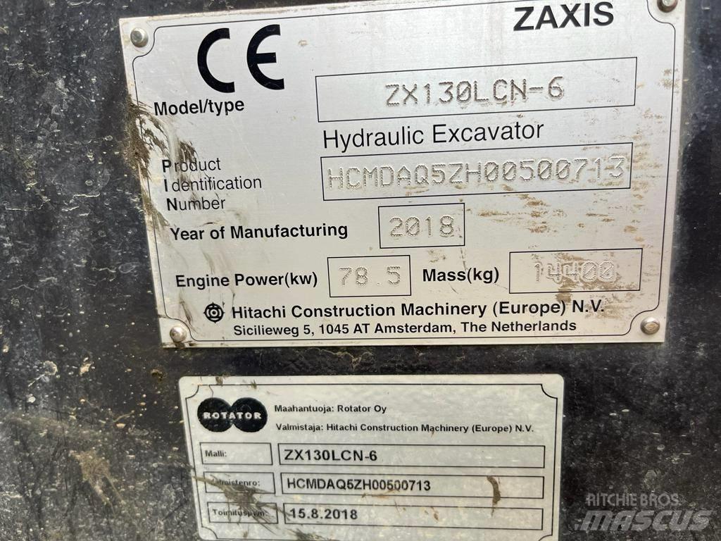 Hitachi ZX130LCN-6 Excavatoare pe șenile
