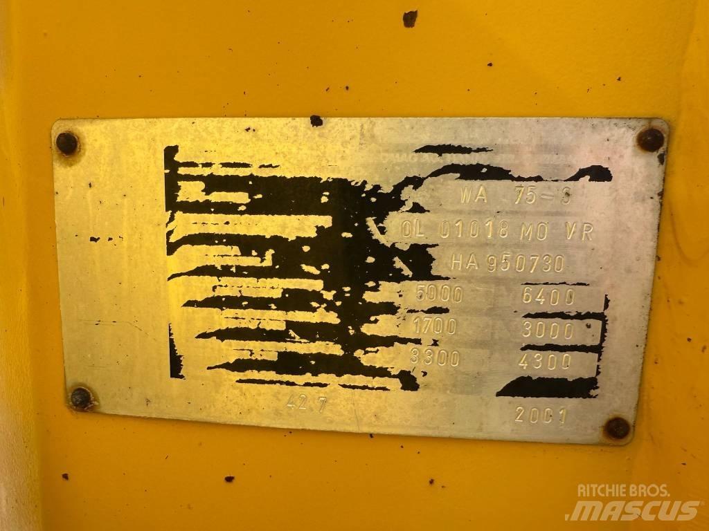 Komatsu WA 75 Incarcator pe pneuri