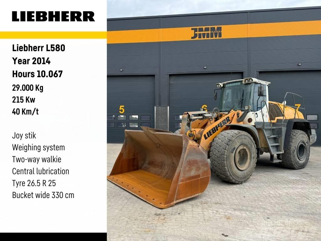 Liebherr L580 Incarcator pe pneuri
