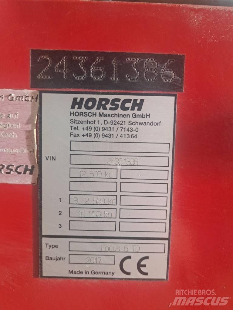 Horsch Focus 6 TD Perforatoare