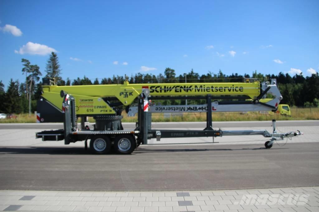 Paus PTK 31 Self erecting cranes