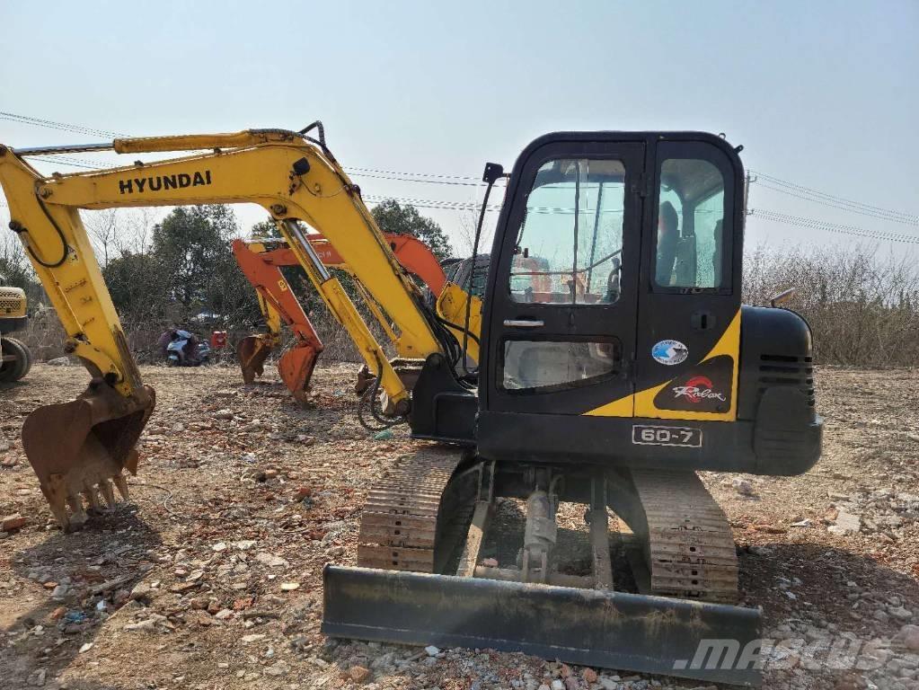 Hyundai R60-7 Mini excavatoare < 7t