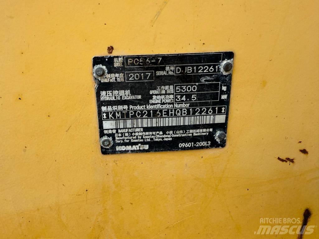 Komatsu PC 56-7 Mini excavatoare < 7t