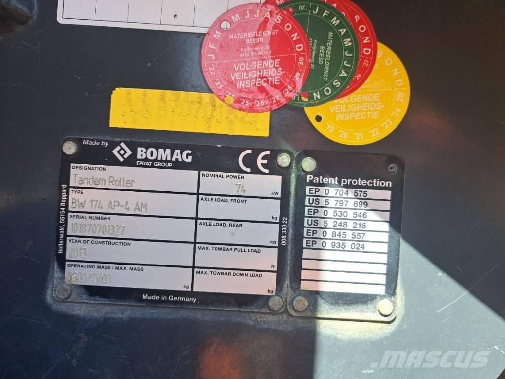 Bomag BW174 AP-4 AM Cilindri compactori dubli