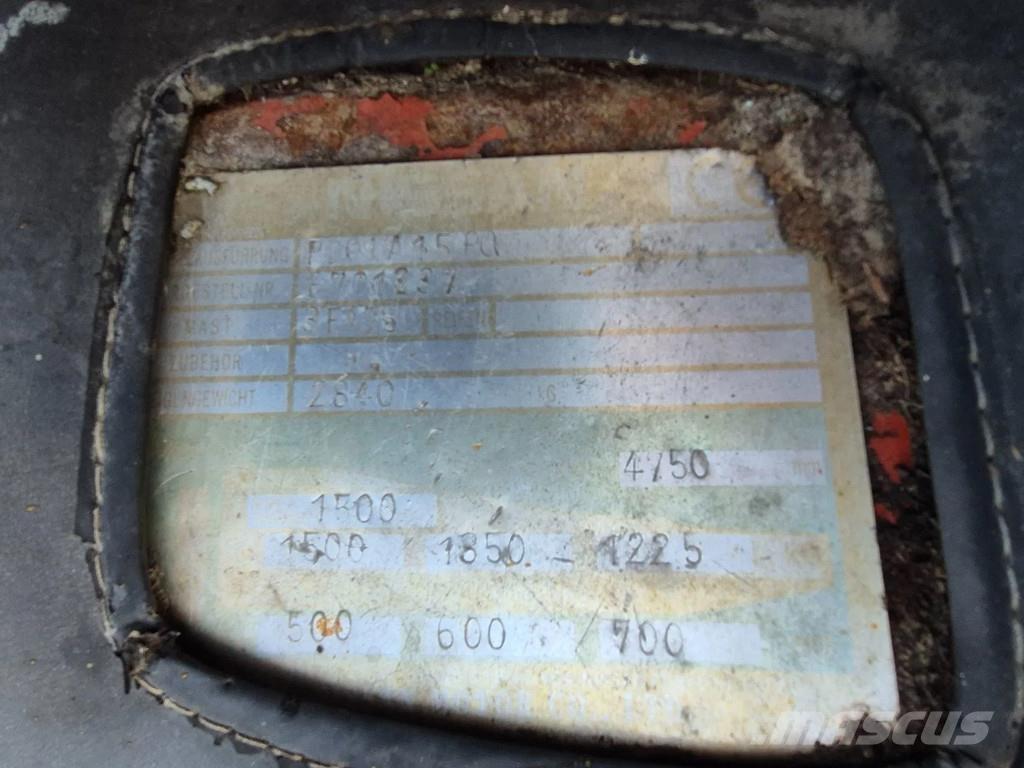 Nissan pd01a15po Stivuitor GPL