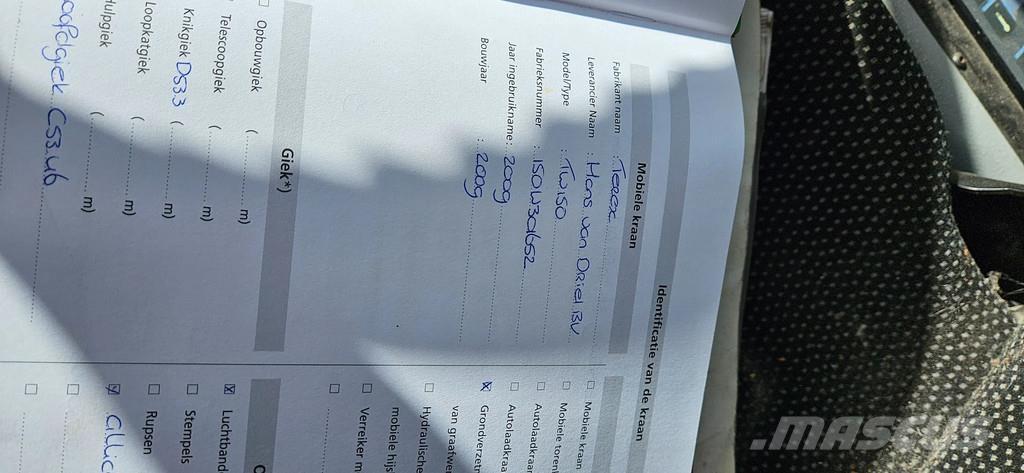 Terex TW150 Excavatoare cu roti