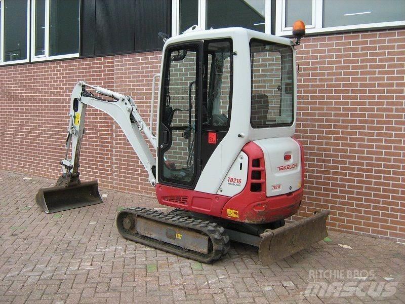 Takeuchi TB216 Mini excavatoare < 7t