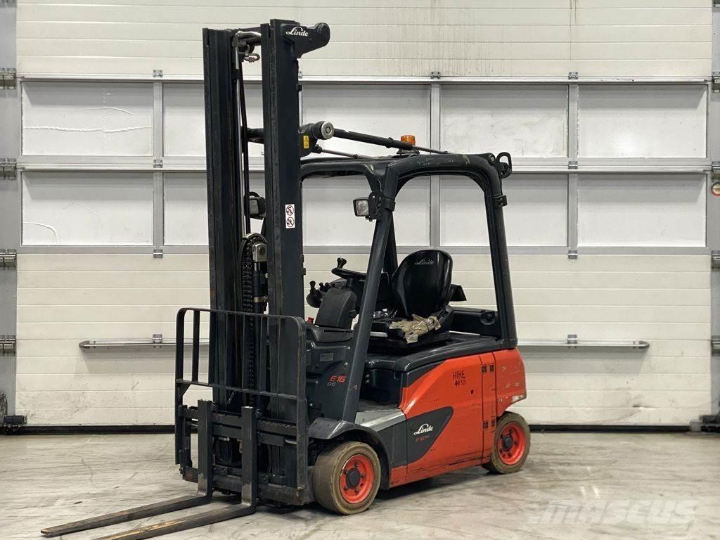 Linde E16P-02 Stivuitor electric