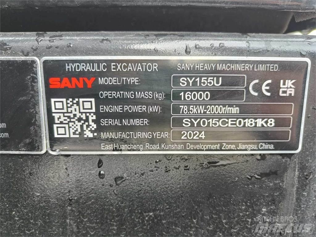 Sany SY155U Excavatoare pe șenile
