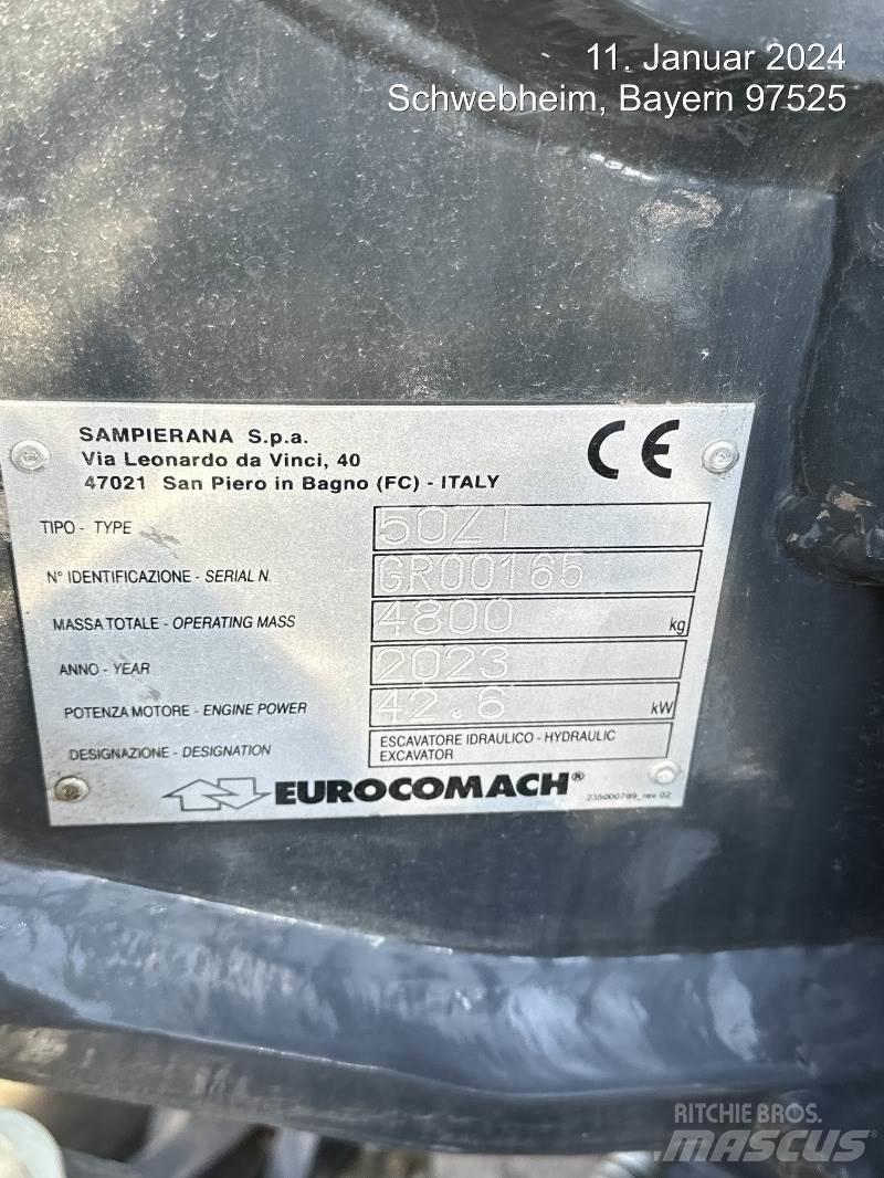 Eurocomach 50ZT Mini excavatoare < 7t