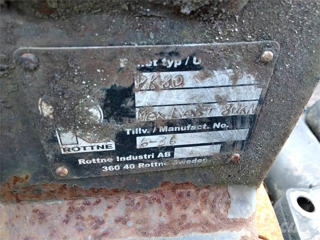 Rottne RK80 Macarale de transport