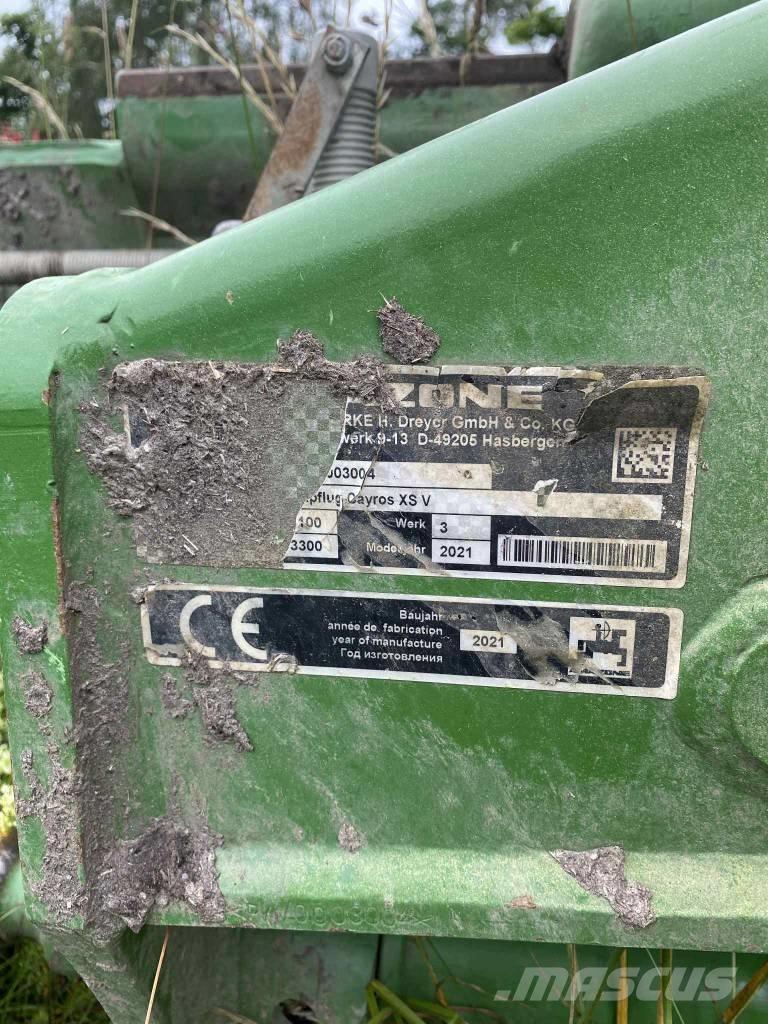 Amazone Cayros XS V Pluguri reversibile