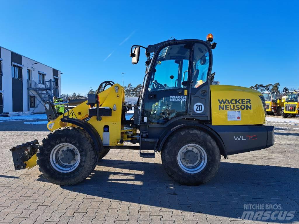 Wacker Neuson WL70 Incarcator pe pneuri