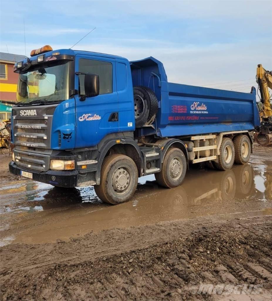 Scania R420 8x4 Camion cu incarcator
