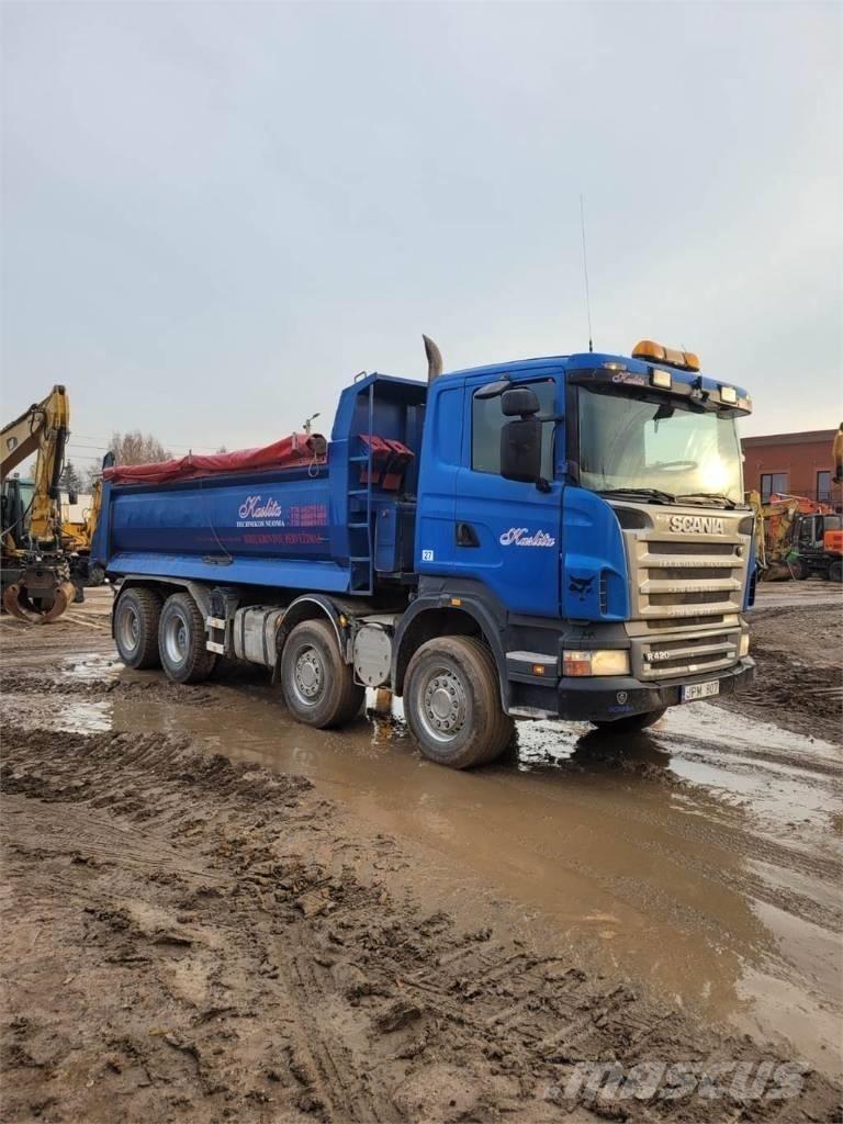 Scania R420 8x4 Camion cu incarcator