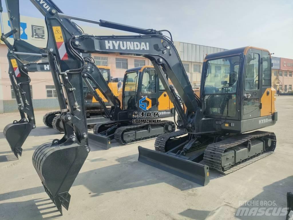 Hyundai HX60Pro Mini excavatoare < 7t