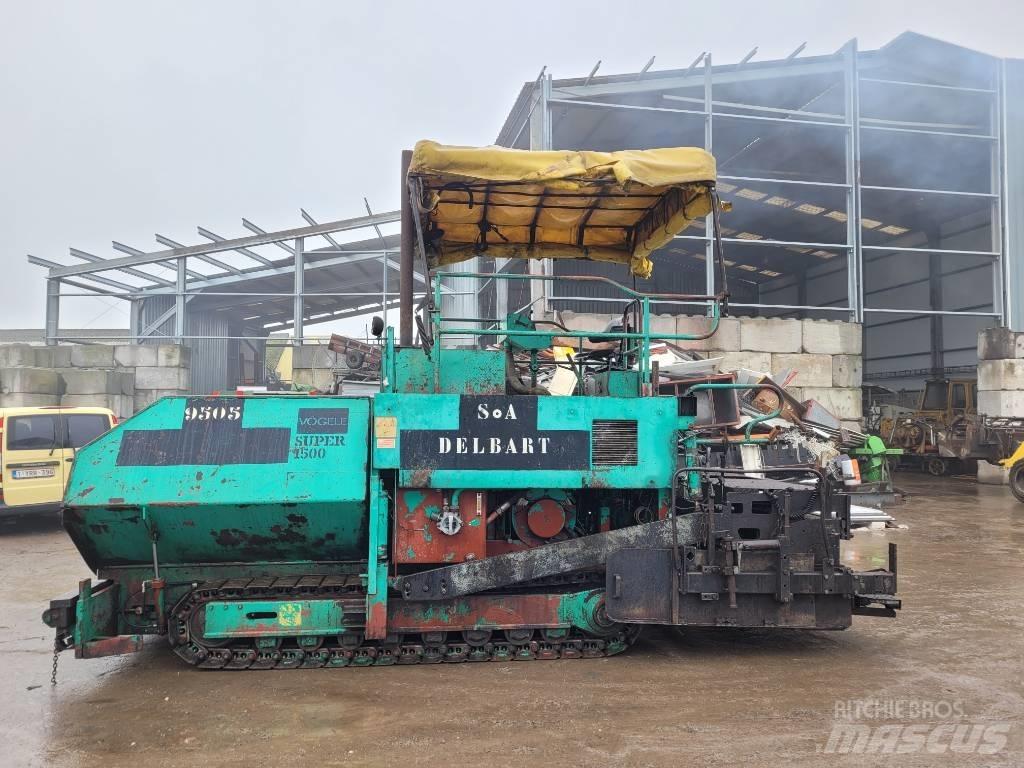 Vögele Super 1500 Pavatoare asfalt