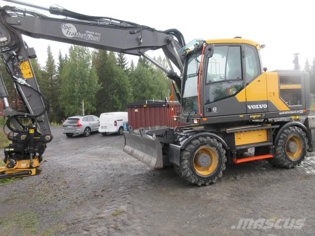 Volvo EW 160 E Excavatoare cu roti