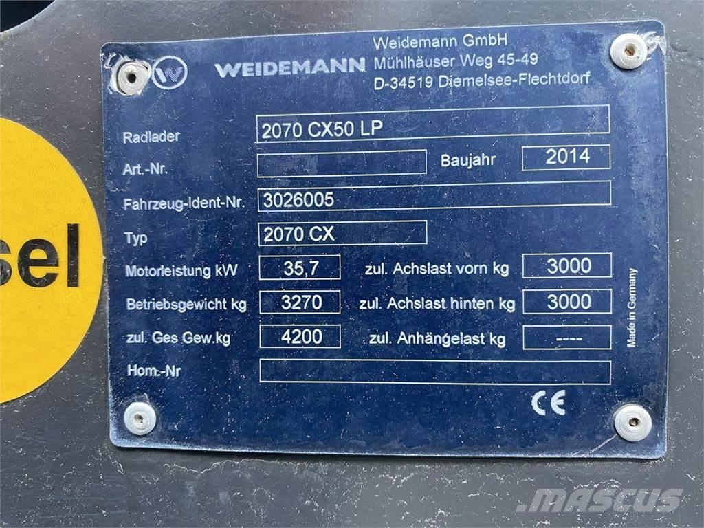 Weidemann 2070 Incarcatoare multifunctionale
