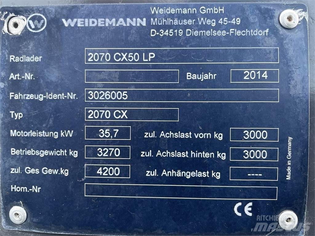 Weidemann 2070 Incarcatoare multifunctionale