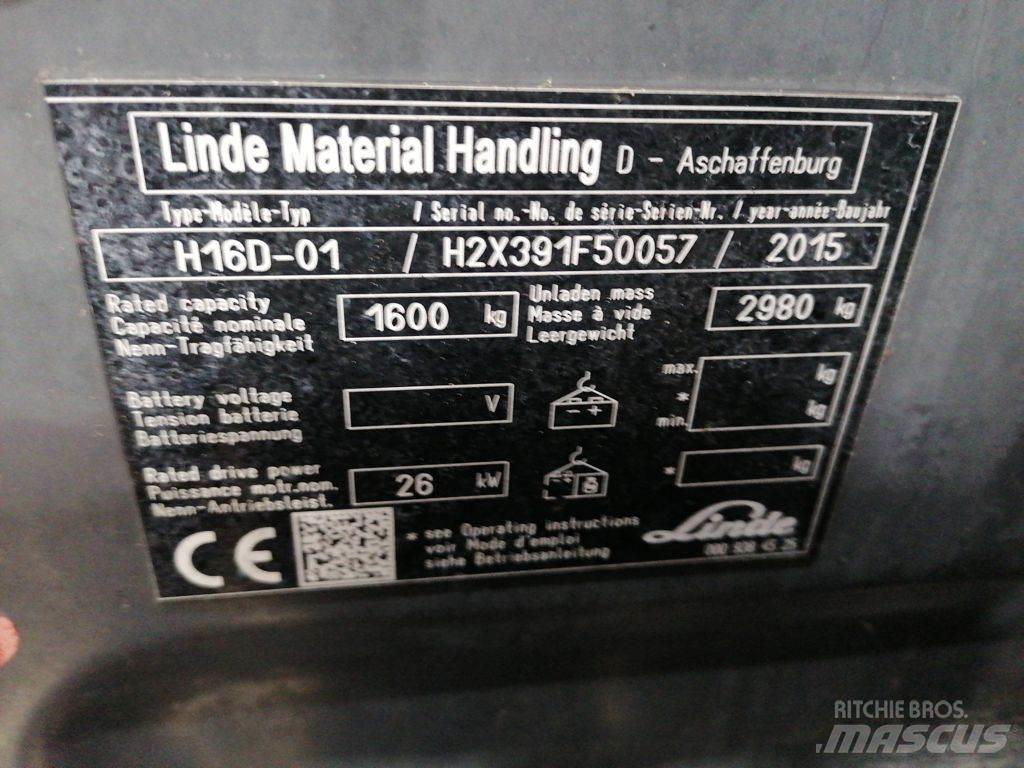 Linde H16D-01 Stivuitor diesel
