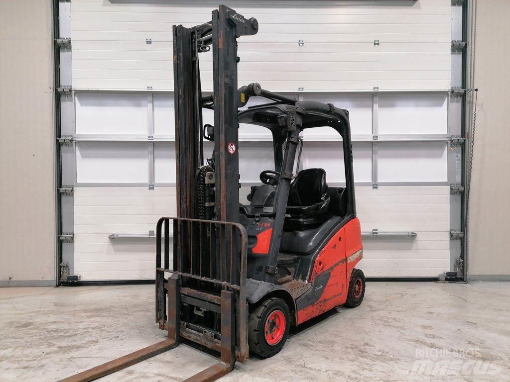 Linde H16D-01 Stivuitor diesel