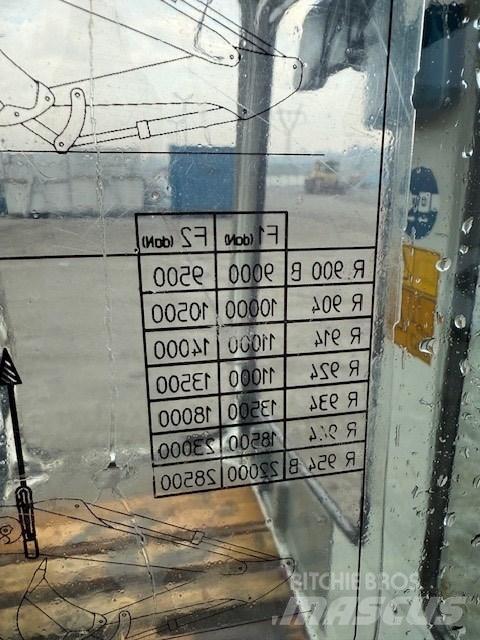 Liebherr R 944 B CAB Cabine si interior