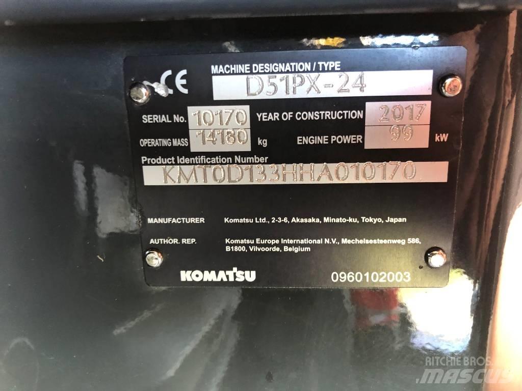 Komatsu D51PX-24 Buldozere pe senile