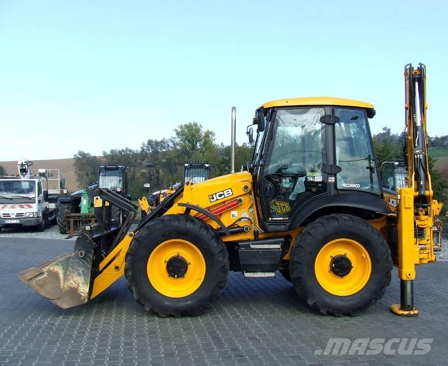 JCB 4CX Buldoexcavatoare