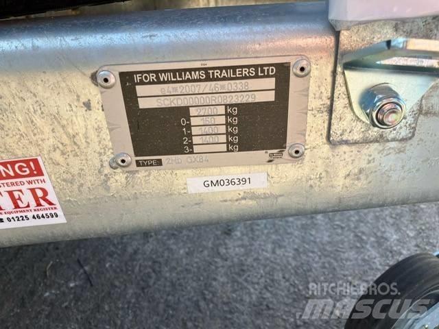 Ifor Williams GX 84 Incarcator agabaritic
