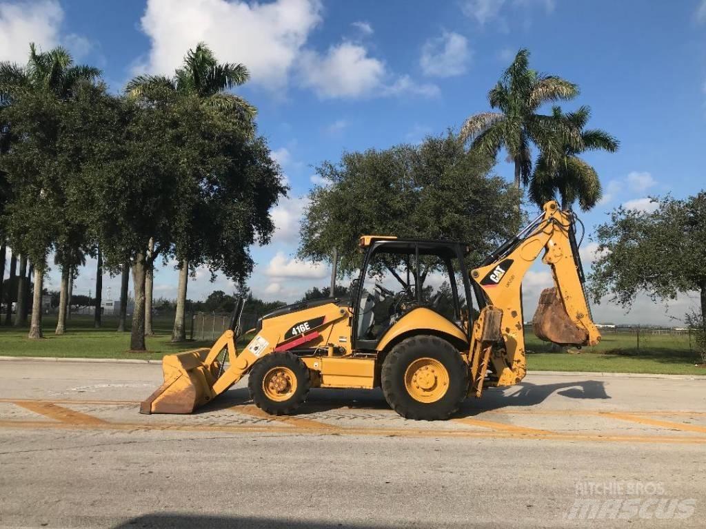 CAT 416e Buldoexcavatoare