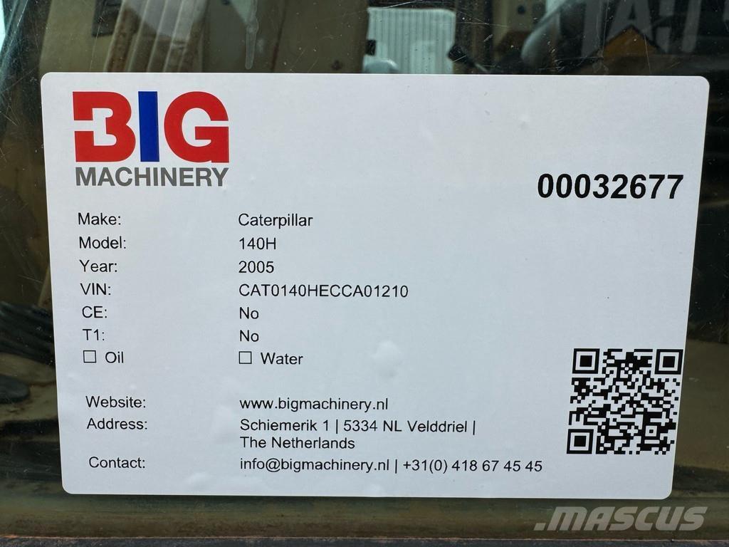 CAT 140H Gredere