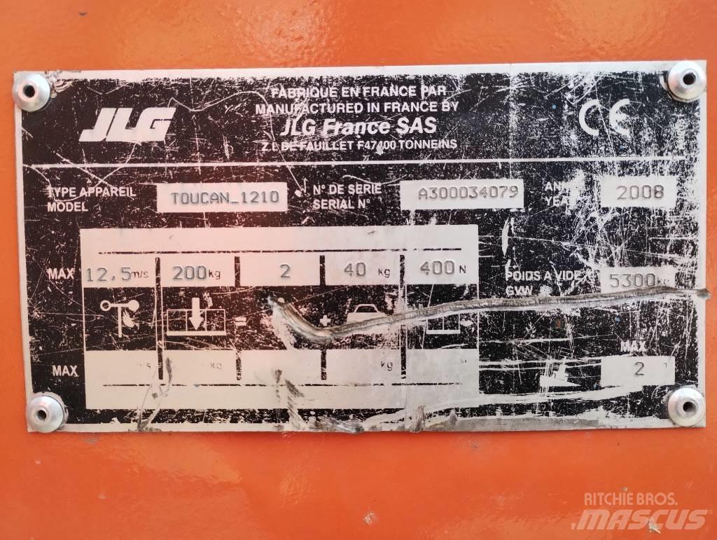 JLG Toucan 1210 Ascensoare verticale catarg