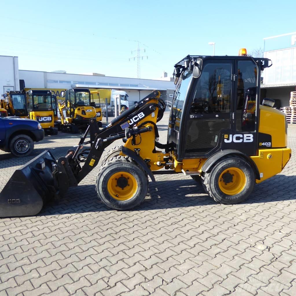 JCB 403 plus Incarcator pe pneuri