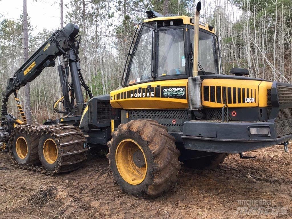 Ponsse Ergo 6W Combine forestiere