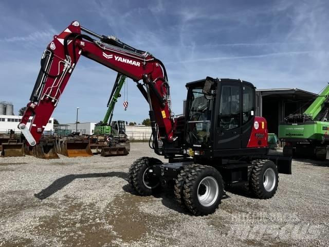Yanmar B 95W Excavatoare cu roti