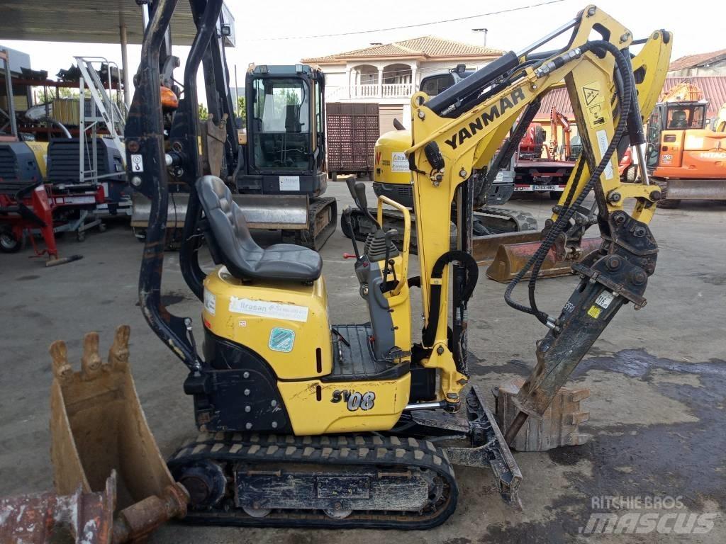 Yanmar SV08-1C Mini excavatoare < 7t