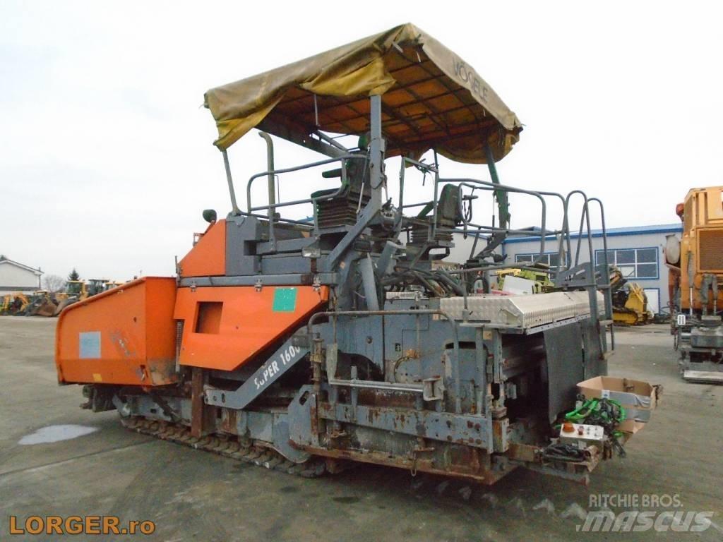 Vögele Super 1600 Pavatoare asfalt