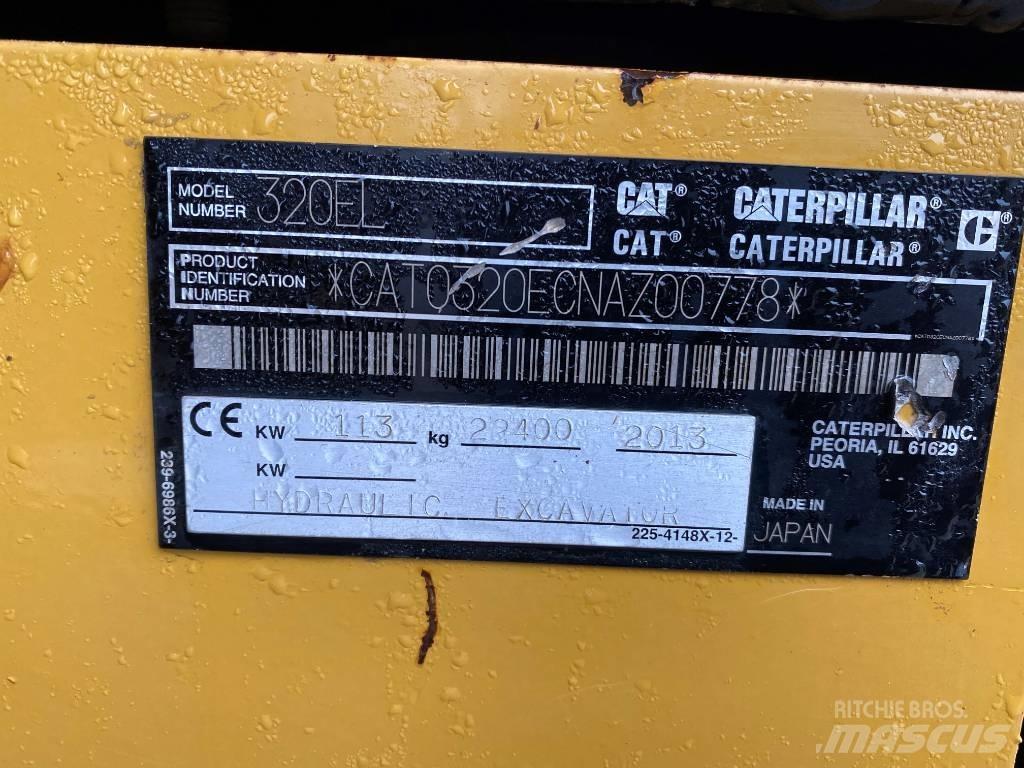 CAT 320 EL Excavatoare pe șenile
