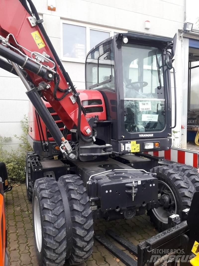 Yanmar B75W Excavatoare cu roti