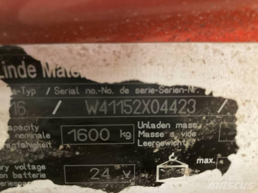 Linde T16/1152 Transpaleta manuala
