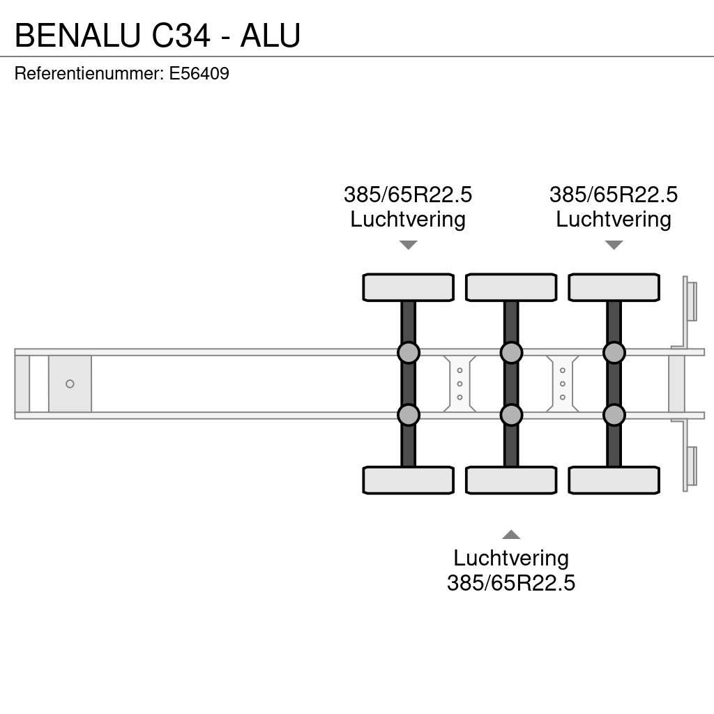 Benalu C34 - ALU Semi-remorca Basculanta
