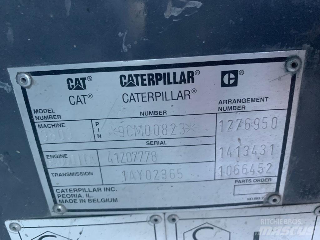 CAT 980 G Incarcator pe pneuri