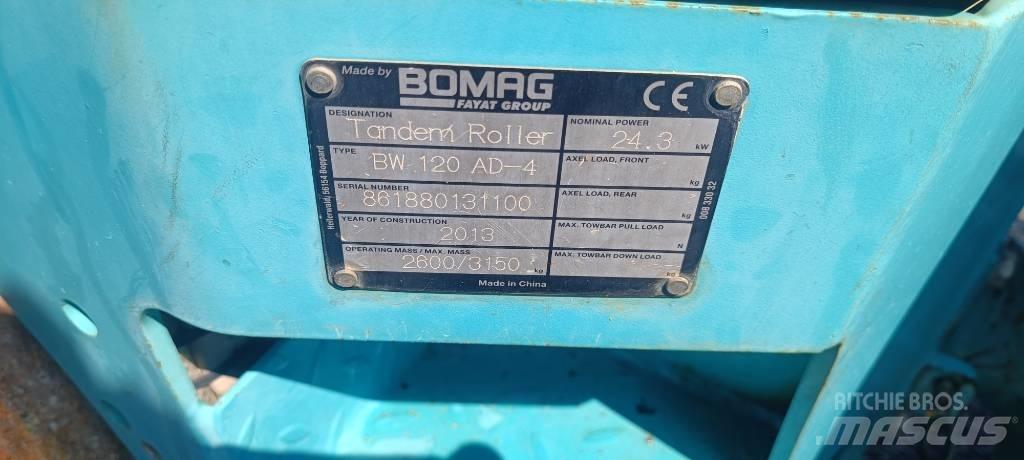 Bomag BW 120 AD-4 Cilindri compactori dubli
