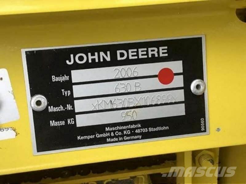John Deere 630 B Accesorii pentru mașini de fân și furaje